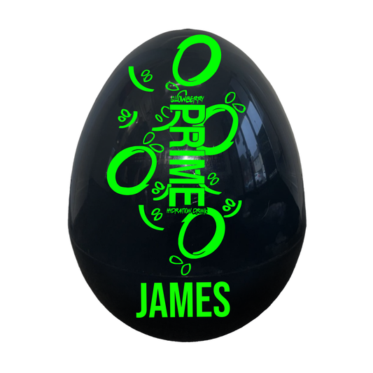 Personalised Glowberry Prime Fillable Easter Egg | Huge Plastic Empty Egg | Easter Present | Different Colours Available