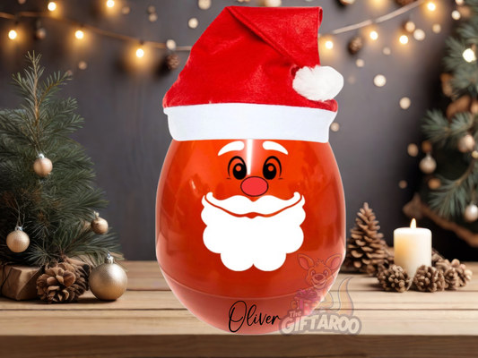 Santa Giant Fillable Personalised Egg | Christmas | Gift Box | Christmas Eve