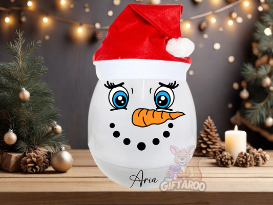 Snowman Giant Fillable Personalised Egg | Christmas | Gift Box | Christmas Eve